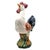 Italian Ceramic Rooster & Hen Pair 20" | Hand-Painted Signed Italy For Sale - Image 9 of 16