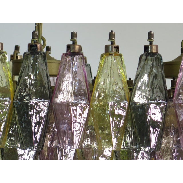 Murano Poliedri Chandelier by Carlo Scarpa, 1990 For Sale - Image 13 of 18