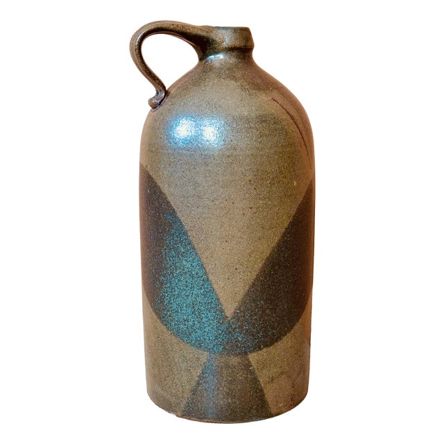 Studio Ceramic Floor Vase, Germany, 1980s For Sale