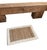 Contemporary Natural Jute Ivory Trim Rug - 2 X 3 For Sale - Image 3 of 3