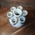 Chinese Vintage MCM Chinese Blue and White Porcelain Tulip Vase For Sale - Image 3 of 4