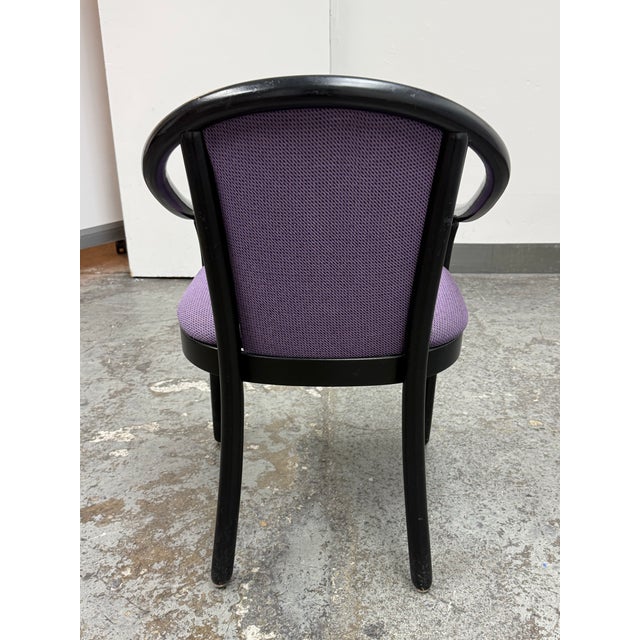 Late 20th Century U. S. Furniture Industries Art Nouveau Style Armchair, Late 20th Century For Sale - Image 5 of 12