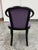 Late 20th Century U. S. Furniture Industries Art Nouveau Style Armchair, Late 20th Century For Sale - Image 5 of 12
