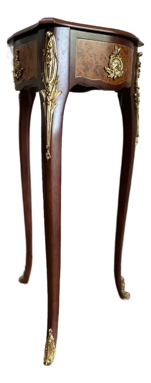 Mid 20th Century Fabergé Heirloom Furniture Collection Heart-Shaped Vitrine/Display Accent Table