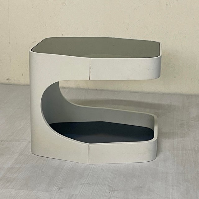 Low Italian 2-Tier Coffee Table, 1970s For Sale - Image 9 of 14