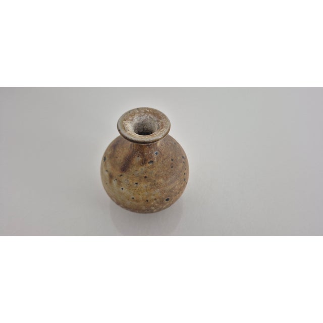 Small Studio Ceramic Vase, Denmark, 1960s For Sale - Image 4 of 15