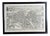 Framed Map of Paris For Sale