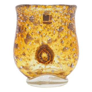 Unica M 167 Vase in Glass by A.D. Copier for Royal Leerdam Crystal, 1930s For Sale