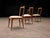 Beige Set of Six Sculptural Dining Chairs in Caviuna & Bouclé by Giuseppe Scapinelli, Brazil, 1950s For Sale - Image 8 of 16