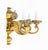 Gold French Empire Style Bronze Three-Light Wall Sconce For Sale - Image 8 of 9