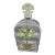 Vintage Handpainted Lemon Tree Glass Bottle, Made in Spain For Sale