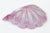Vintage Murano Pink and Silver Foil Clam Shell Coiled Large Glass Bowl, Signed For Sale - Image 11 of 11