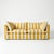 Sophie Conran Coco 3 Seater Sofa - Dandelion Stripes with Knife Edge Cushion For Sale - Image 4 of 4