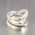 1990s Tiffany & Co Estate Wave Ring By Elsa Peretti Size 6 Sterling Silver, Size 6 For Sale In New York - Image 6 of 8