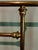 Pair of Antique Victorian Brass Twin Beds With Original Cast Iron Dovetail Rails For Sale - Image 14 of 17
