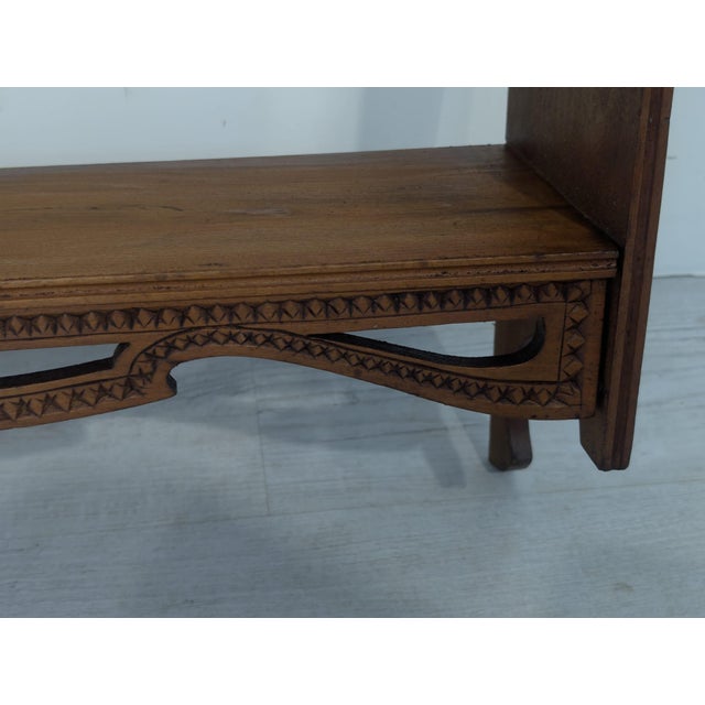 Antique Carved Wall Shelf, 1920s For Sale - Image 6 of 17