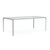 Brown Jordan Kantan Aluminum 43" x 77" Rectangle Dining Table in Harbor For Sale