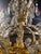 American 1900 Caldwell Crystal and Bronze Chandelier With 12 Lights For Sale - Image 3 of 12