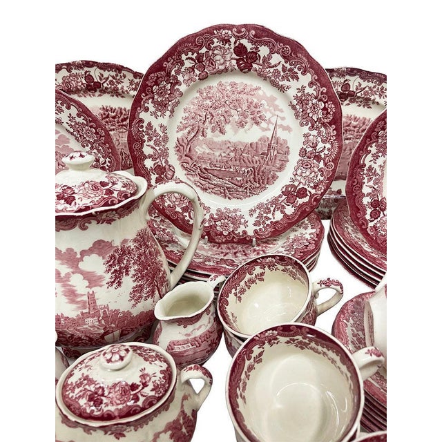 Vintage Dinner Set from Royal Worcester, 1950s For Sale - Image 10 of 11