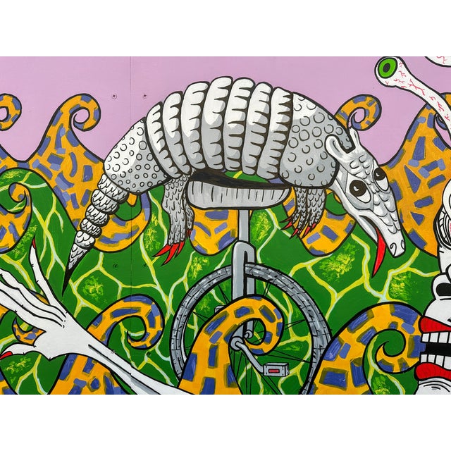Monumental Triptych “Mal De Mer” by Sableshift, 2026 (11' W X 8' H Original Painting) For Sale - Image 10 of 15