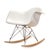 Mid-Century Modern Eames Molded Plastic Armchair, Rocker Base From Herman Miller, Pair Of For Sale - Image 3 of 6