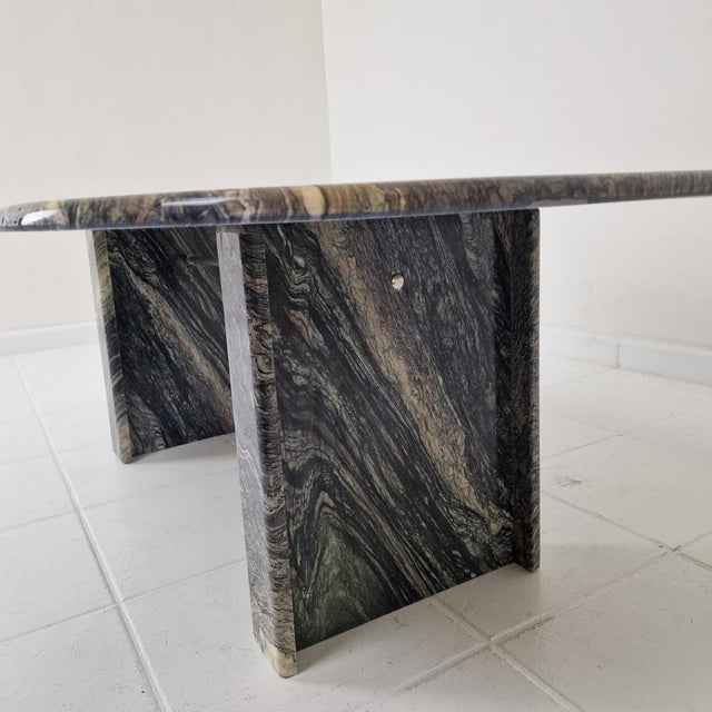 Italian Marble Coffee Table, 1980s For Sale - Image 10 of 14