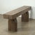 Handcrafted from solid heritage wood beams, this vintage console table brings warm organic texture, architectural weight,...