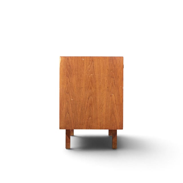 Mid 20th Century Jens Risom Mid Century Walnut Credenza For Sale - Image 5 of 9
