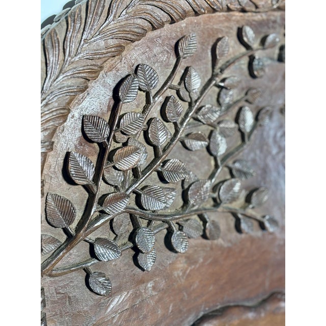 Early 20th Century Folk Art Carved Monoxylous Panels, Set of 3 For Sale - Image 4 of 18
