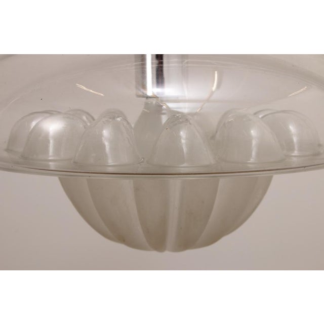 Vintage Glass Hanging Lamp from Peill & Putzler, 1960s For Sale - Image 12 of 16