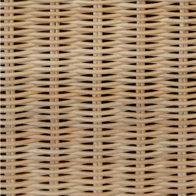 Wood Matthew Izzo Home Cavalier Ming Style Five Shelf Etagere in Woven Rattan For Sale - Image 7 of 9