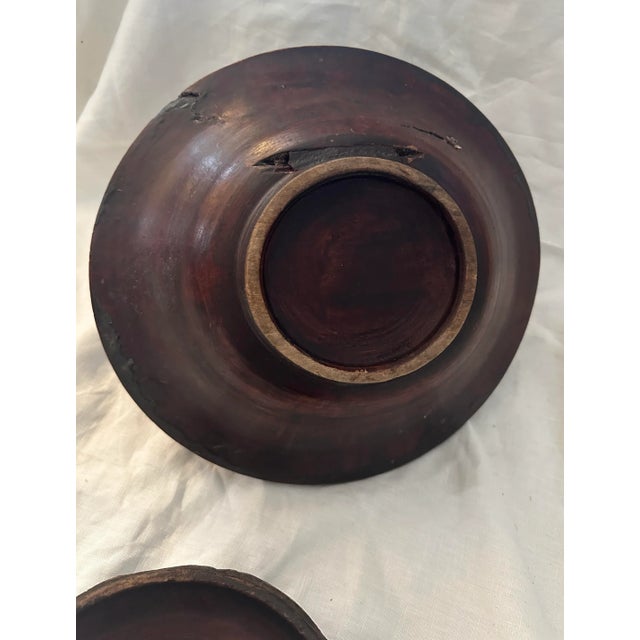 Antique Chinese Wood Food Basket For Sale - Image 4 of 11