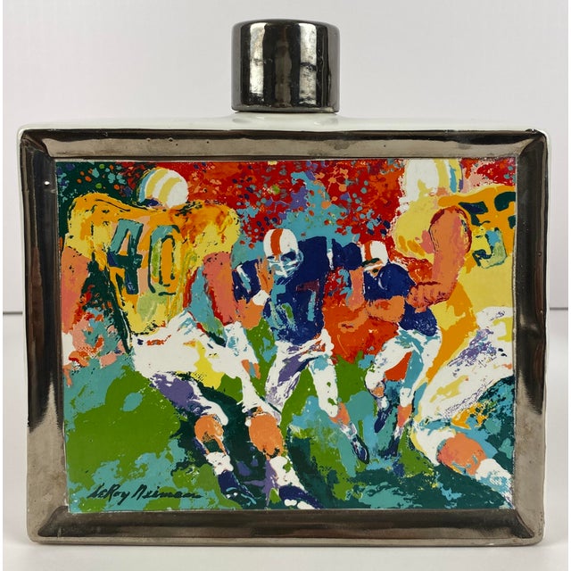Collection 3 Porcelain Decanters LeRoy Neiman Decorative Sports Memorabilia For Sale - Image 10 of 10