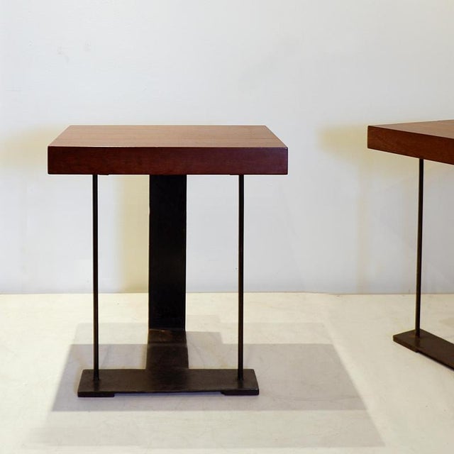 スツール Vintage Stool Pierre Chareau Style 1980s Pierre Chareau - Curule / Model No. MT 1015 Stool