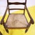 Rustic Vintage Wooden Armchairs with Woven Seats, Set of 2 For Sale - Image 3 of 14