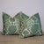 Soane Britain Pineapple Thread 22" Emerald Pillows For Sale - Image 4 of 7