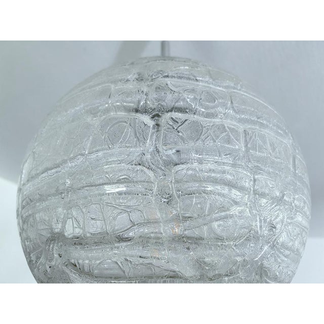 Large Murano Glass Pendant Light from Doria, 1950s For Sale - Image 14 of 16