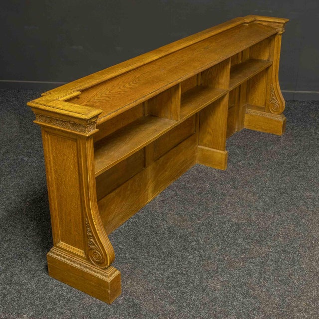 Early 20th Century Oak Pew Fronts, Set of 2 For Sale - Image 3 of 18
