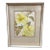 Mid-Century Hawaiian Framed Hibiscus Water Color Floral on Paper by Paul Tyler For Sale