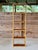 Vintage Tall Rattan and Woven Cane Wall-Mounted Étagère Shelf For Sale - Image 4 of 12