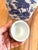 Ceramic Blue and White Chinoiserie Rectangular Small Floral Ginger Jar For Sale - Image 7 of 7