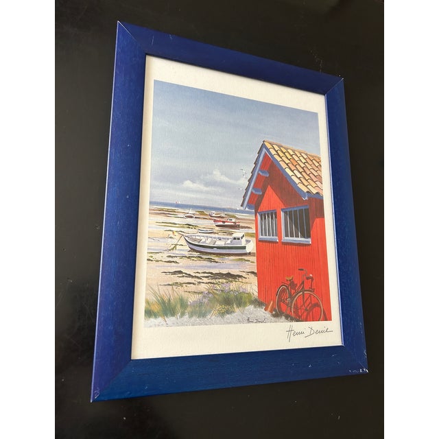 Henri Deuil, Coastal Scenes, 2000s, Lithographs, Set of 2 For Sale - Image 3 of 15