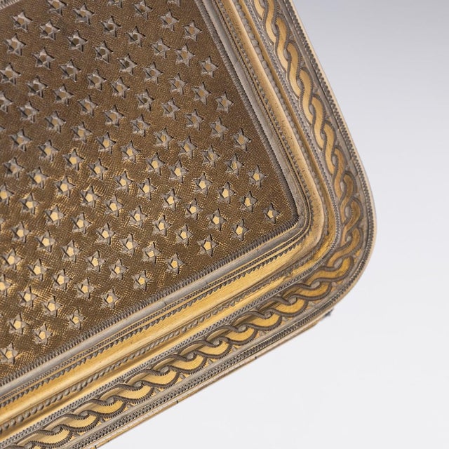 1940s Mid-Century Modern Turkish Gilt Silver Spectacle Case, 1940 For Sale - Image 5 of 18