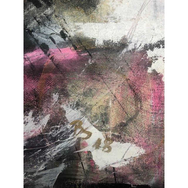 Barbara Schauß, Klimt's Heart, Acrylic on Canvas For Sale - Image 4 of 6