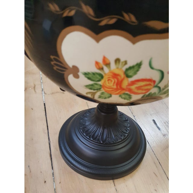 Maitland - Smith Maitland Smith Cloisonne Pot With Lid For Sale - Image 4 of 7