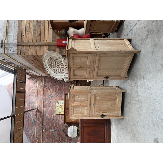 Boarding School Cabinets, Set of 2 For Sale - Image 3 of 13
