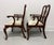 Henkel Harris 110a 29 Solid Mahogany Queen Anne Dining Armchairs - Pair For Sale In Charlotte - Image 6 of 13