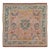 Antique Square Oushak Rug rug no.10341 For Sale