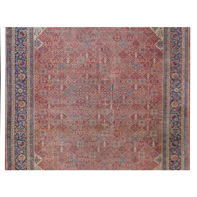 An early 20th century Turkish Sivas rug with the most wonderful woven patchwork and trellis pattern containing myriad...