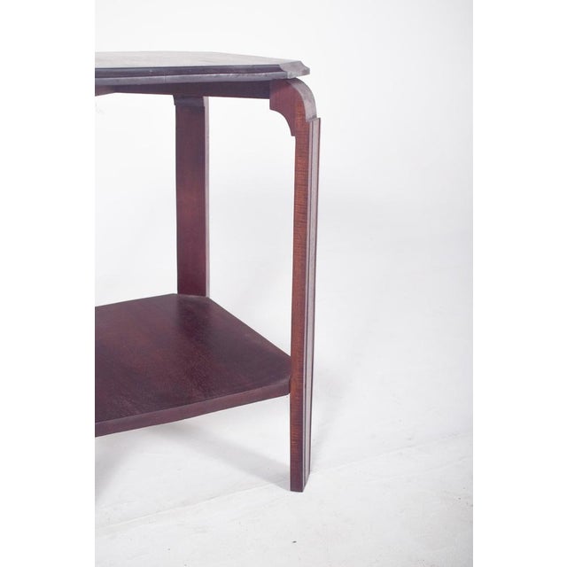 Art Deco Mahogany Side Table, 1930s For Sale - Image 6 of 10